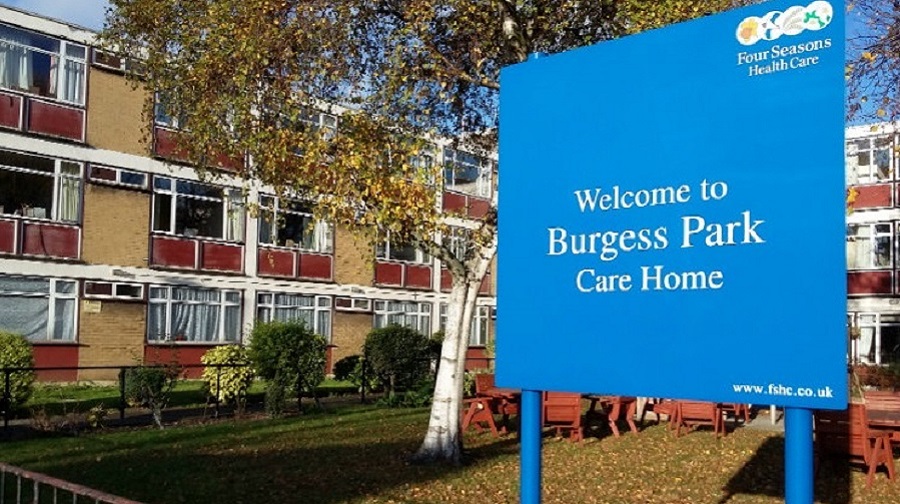 picture of burgess park care home building
